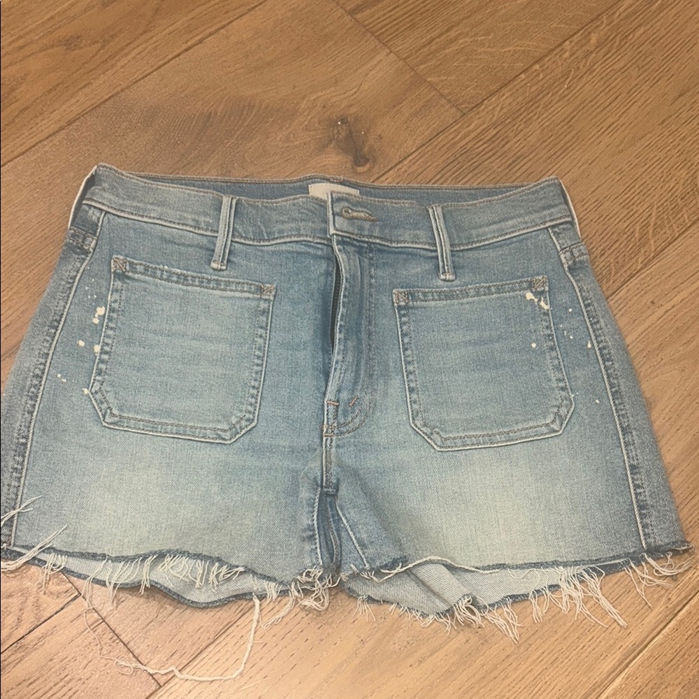 Mother denim shorts